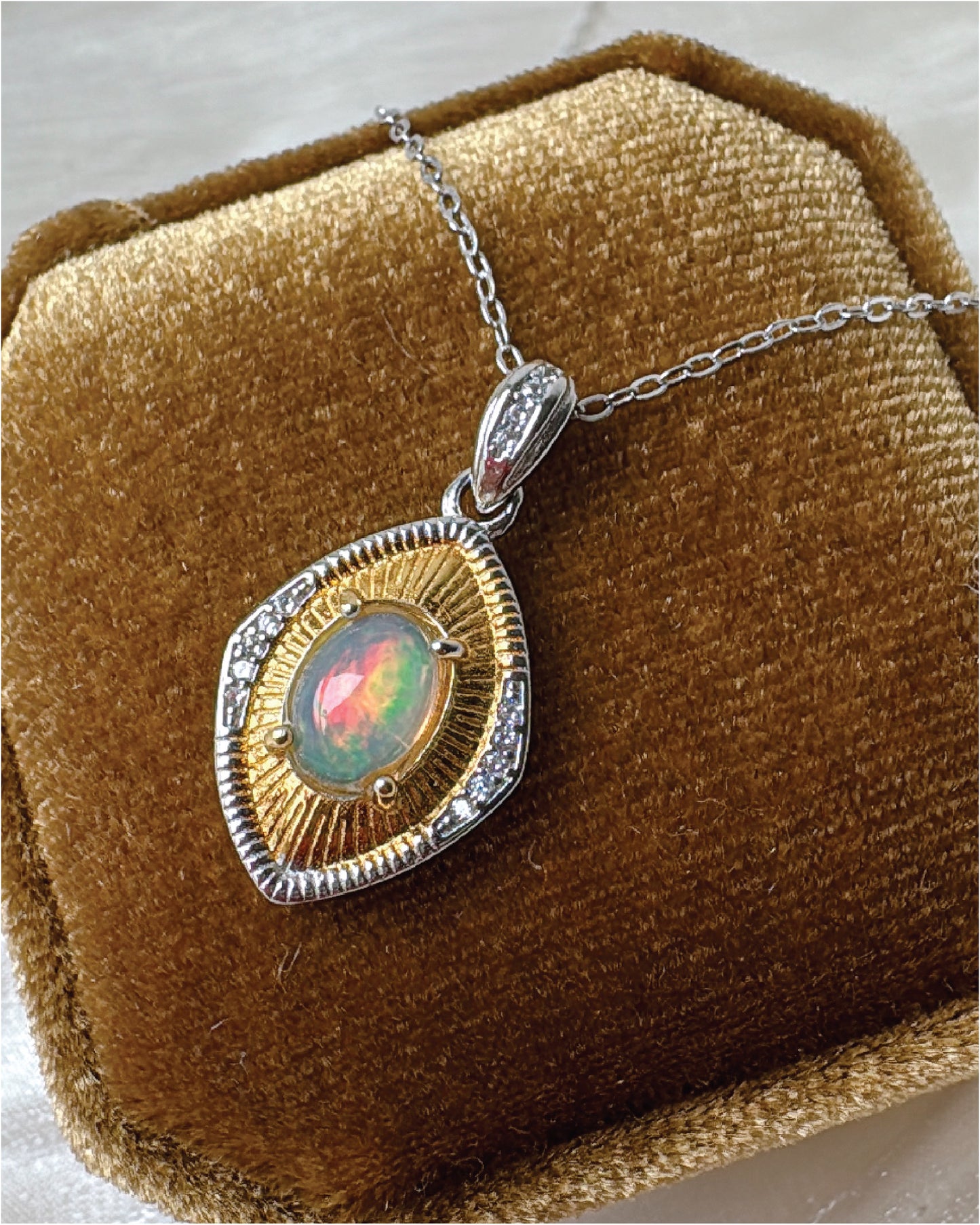 Renia Opal Necklace