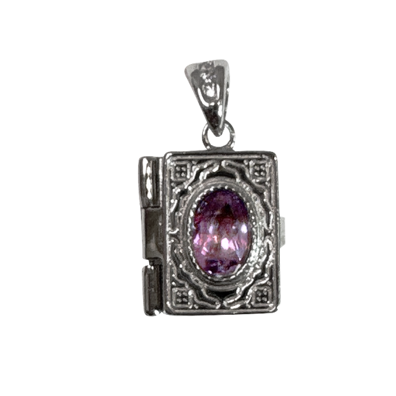 Gemstone Locket Necklace