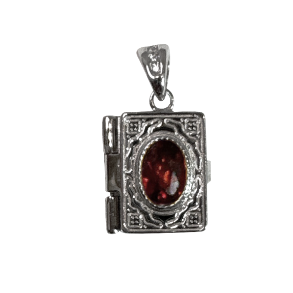 Gemstone Locket Necklace