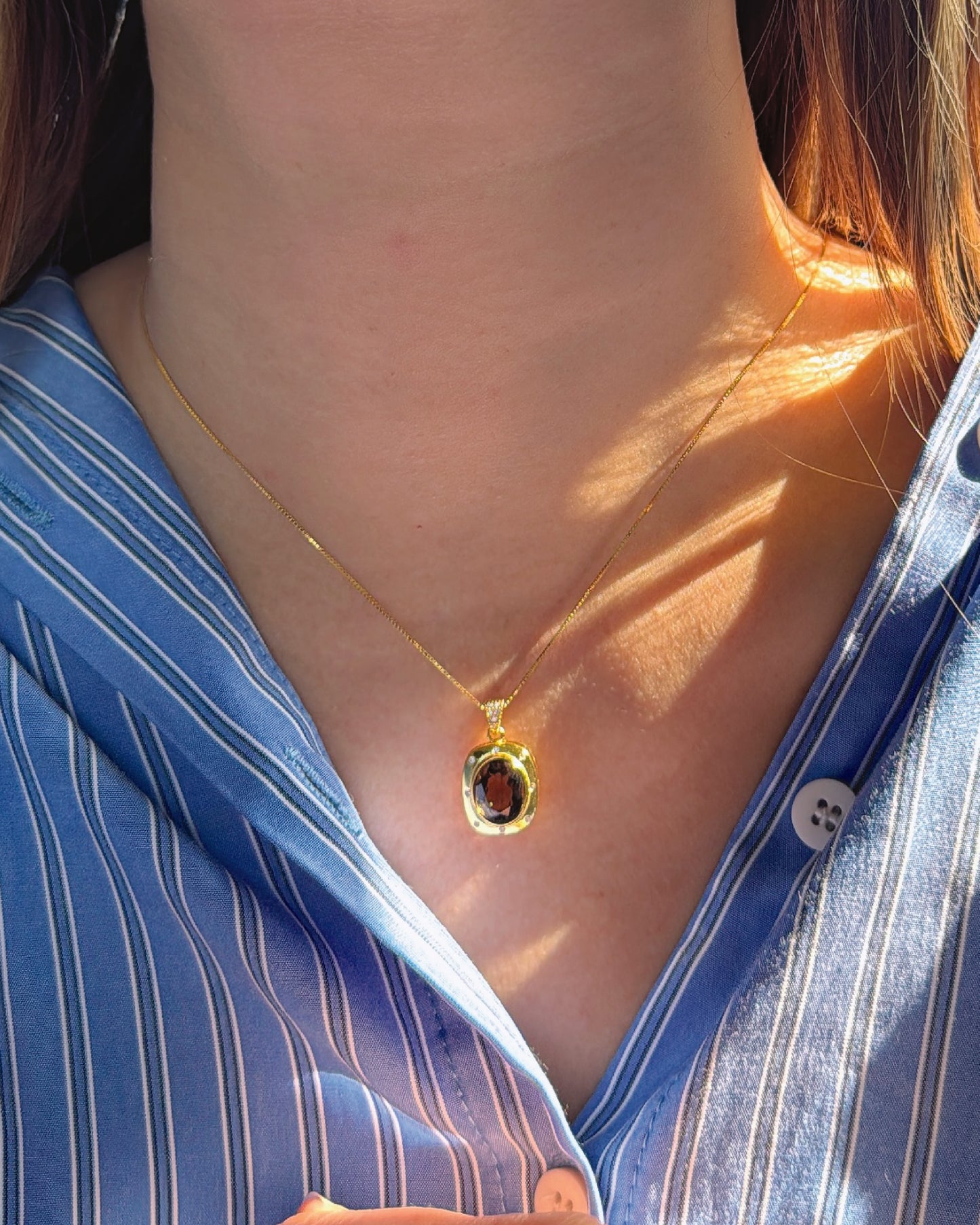 Smoky Quartz Necklace