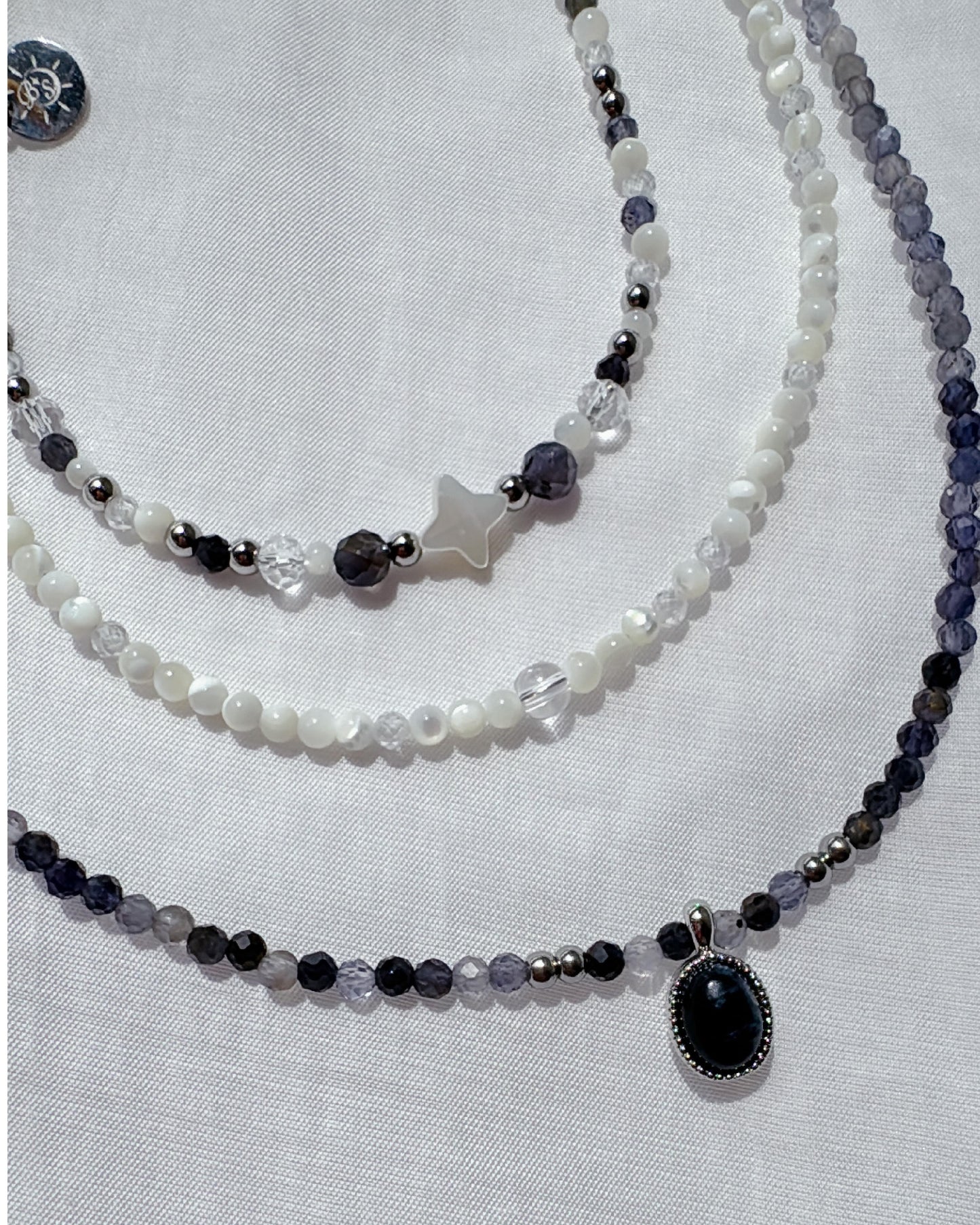 Lustre Pearl Choker — 3mm Mother of Pearl Necklace